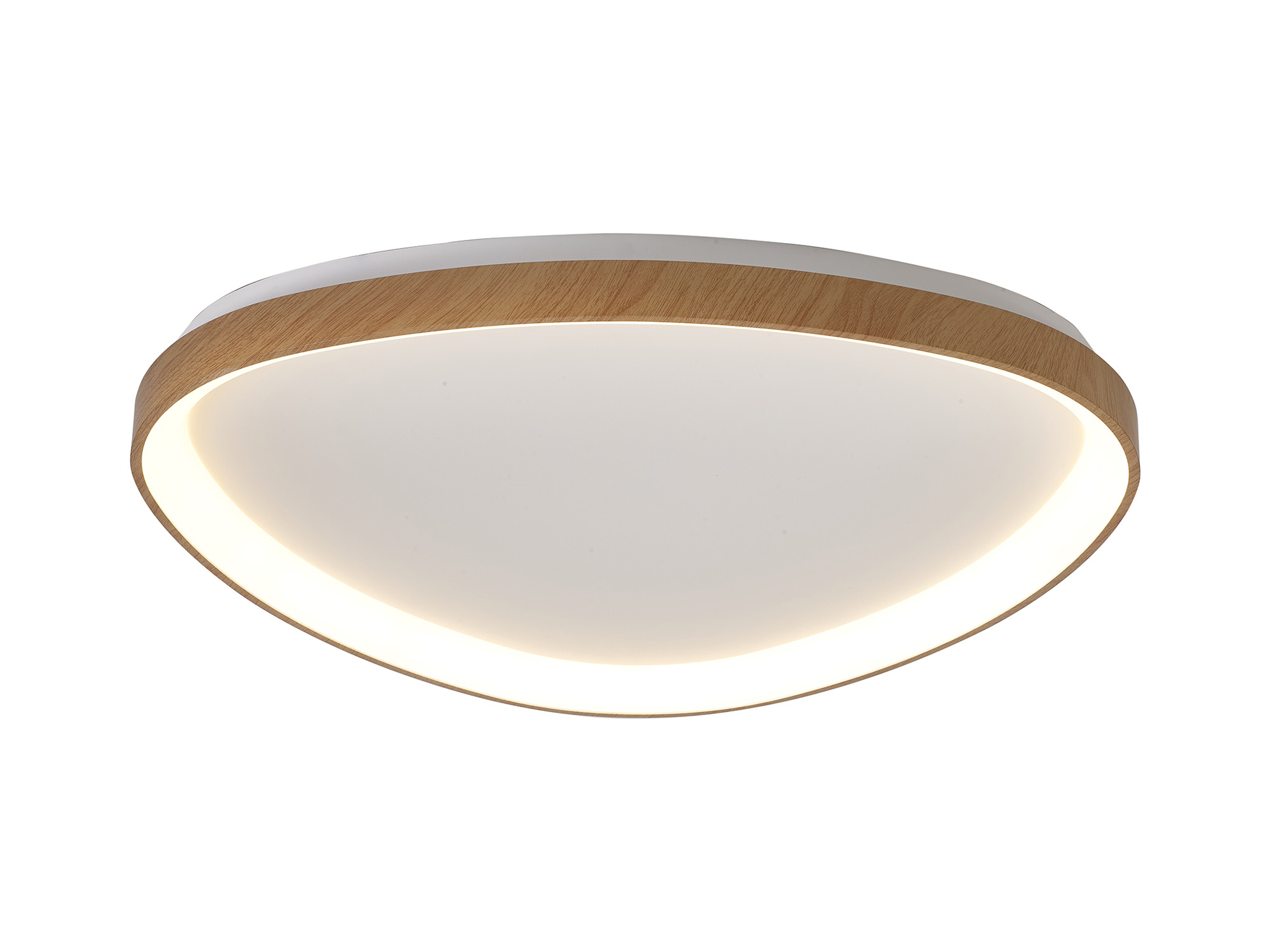 M8636  Niseko II Triangular Ceiling 61cm 50W LED Wood